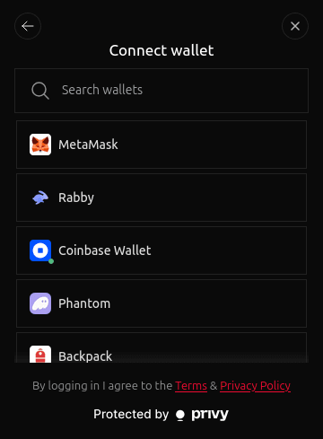 AttentionPad wallet login