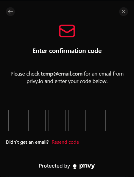 AttentionPad email confirmation code