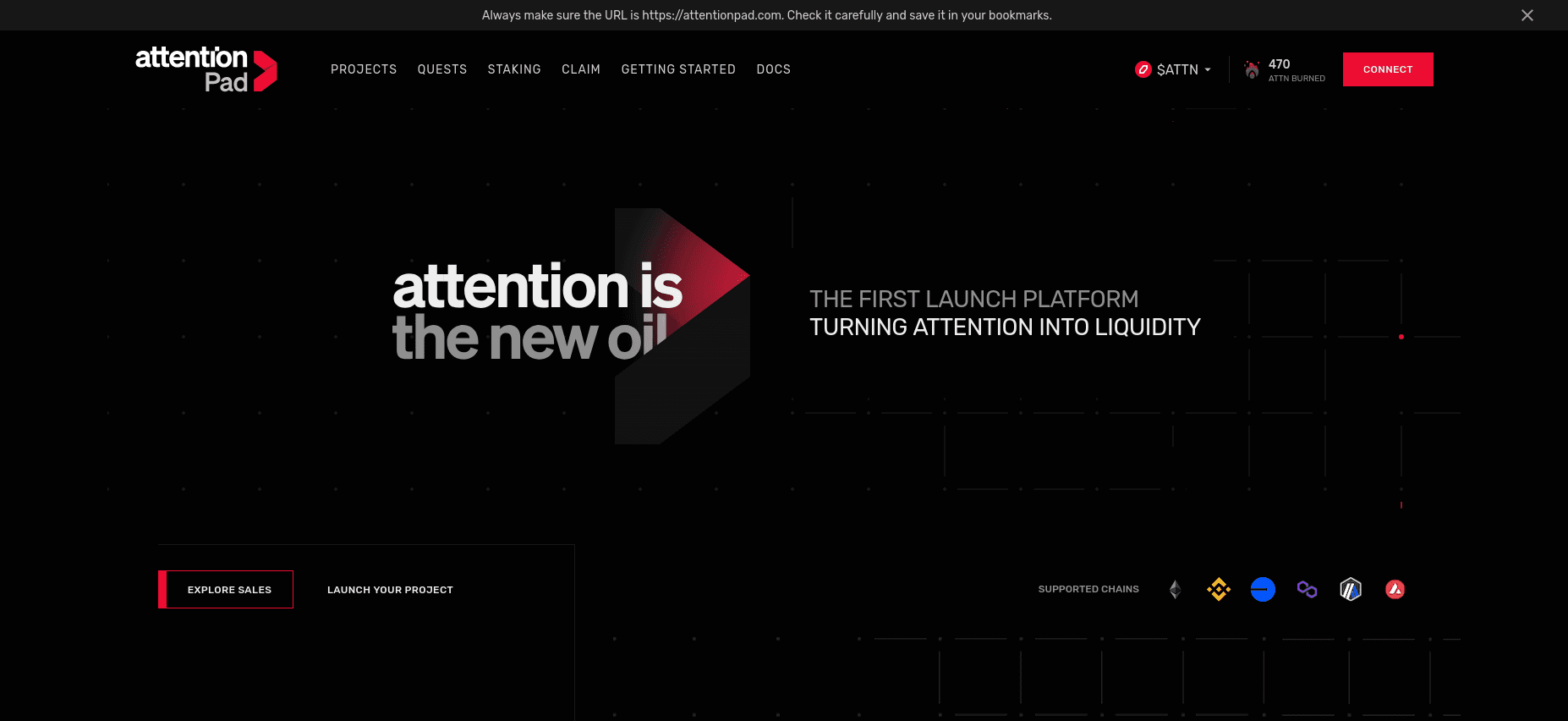 AttentionPad Hero Screenshot